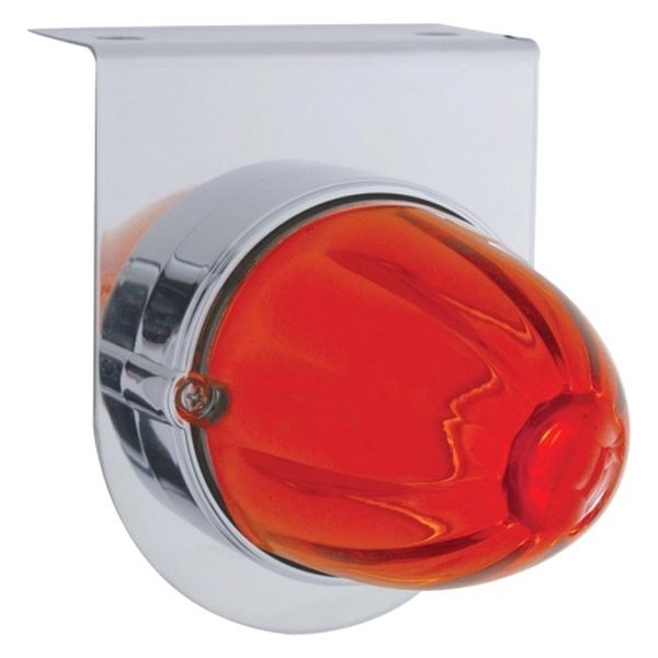 United Pacific® - Light Bracket with One Dark Amber Watermelon Lens