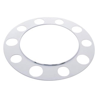United Pacific® - 10 Holes Stainless Steel Wheel Trim Ring