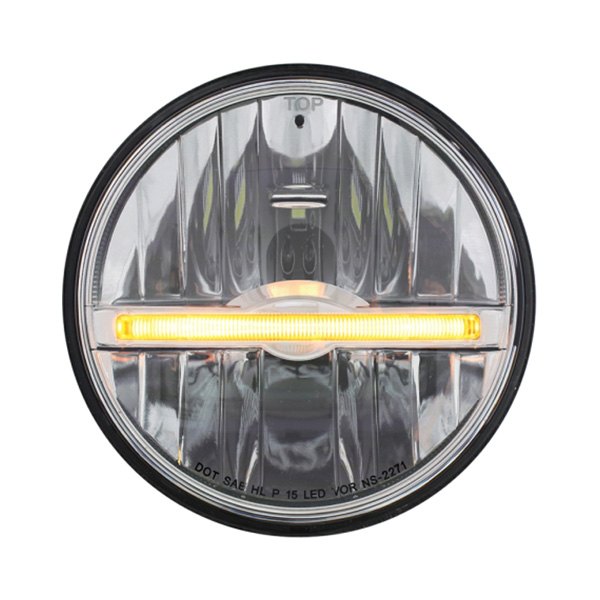 United Pacific® - 5 3/4" Round Chrome LED Headlight