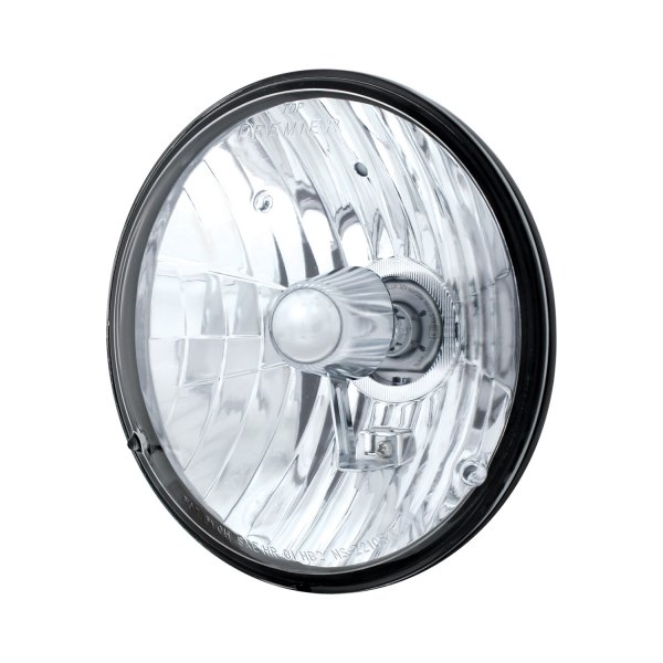 United Pacific® - 7" Round Chrome Euro Headlight