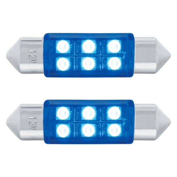 United Pacific® - High Power LED Bulbs (1.50", Blue)