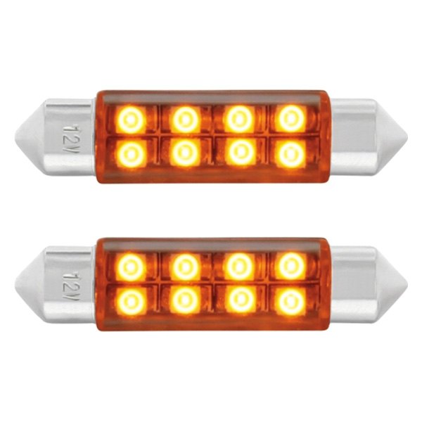 United Pacific® - High Power LED Bulbs (1.75", Amber)