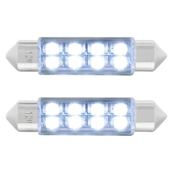 United Pacific® - High Power LED Bulbs (1.75", White)