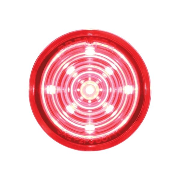 United Pacific® - Mini Bullet Red LED Light Lens