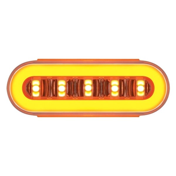 United Pacific® - GLO 6" Oval LED Turn Signal Light