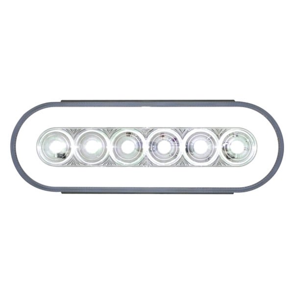 United Pacific® - GLO 6" Oval LED Reverse Light