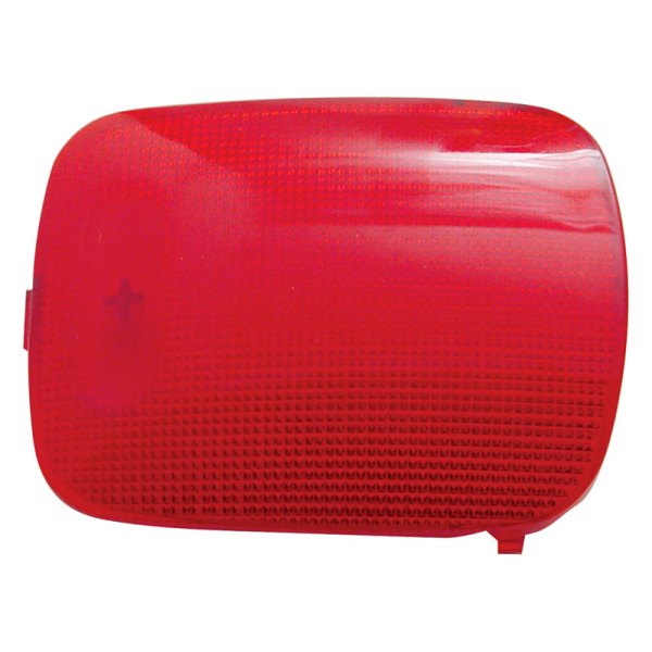  United Pacific® - Rectangular Red Dome Light Lens