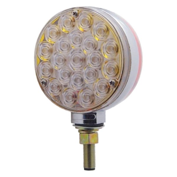 United Pacific® - Double Face Round Stud Mount LED Turn Signal Light