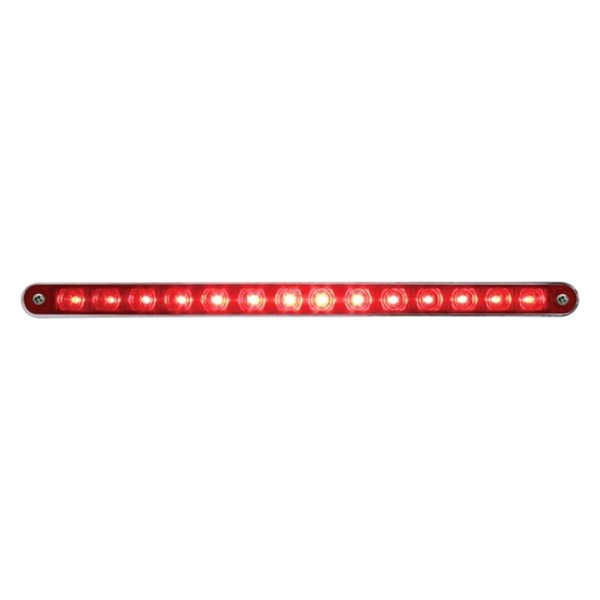 United Pacific® - 12" Rectangular LED Combination Tail Light Bar with Bezel
