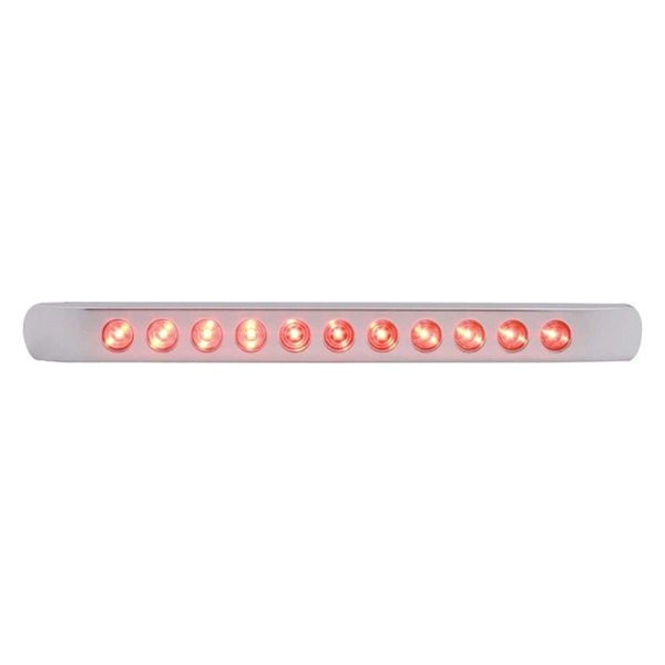 United Pacific® - 17" Rectangular LED Combination Tail Light Bar with Bezel