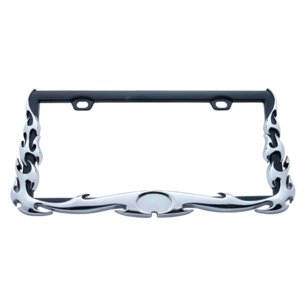 United Pacific® - Flame License Plate Frame