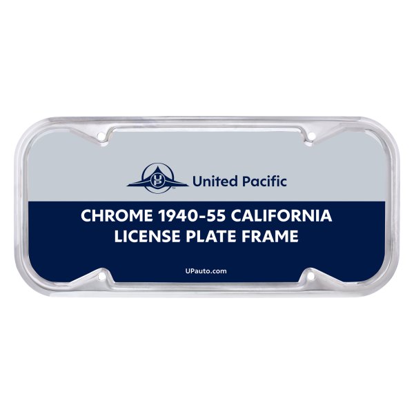 United Pacific® - License Plate Frame with Round Corners