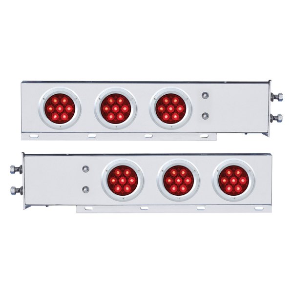 United Pacific® - Competition 4" Bolt-on Mount LED Light Bar