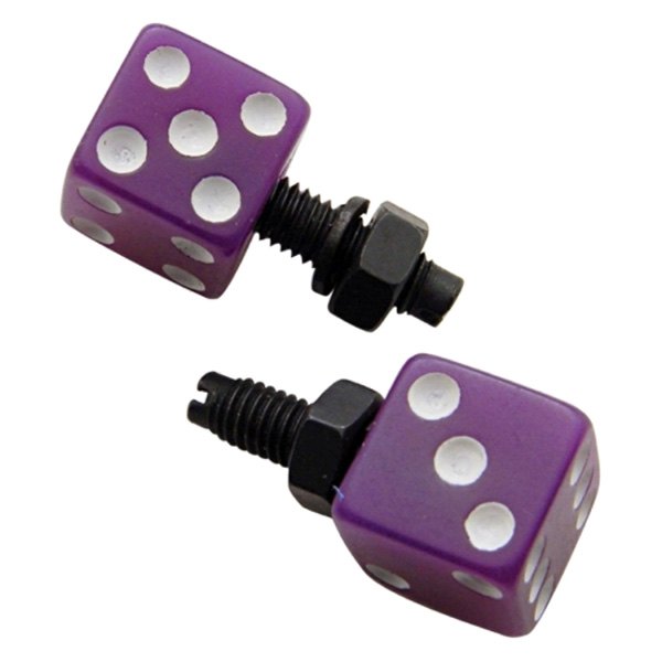 United Pacific® - Dice Style License Plate Fasteners