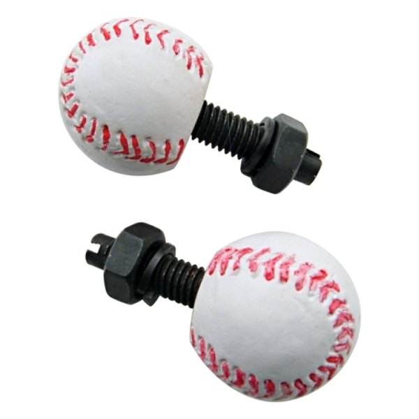 United Pacific® - Baseball Style License Plate Fasteners