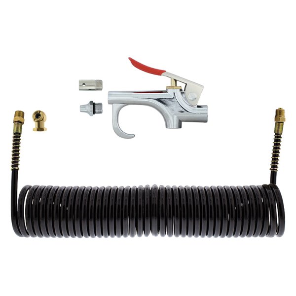 United Pacific® - 30' Extension Hose with Air Chuck and Air Blow Gun Kit