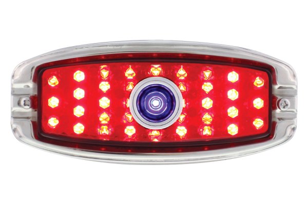 United Pacific® - Passenger Side Black/Red LED Tail Light