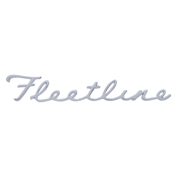 United Pacific® - "Fleetline" Script Chrome Die-Cast Emblem