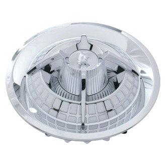 United Pacific® - White Wheel Center Cap