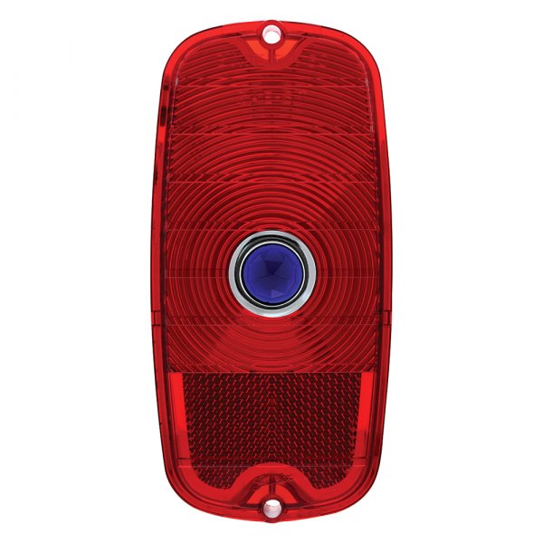 United Pacific® - Red Euro Tail Light Lens