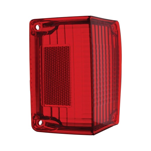 United Pacific® - Driver Side Red Factory Style Tail Light Lens