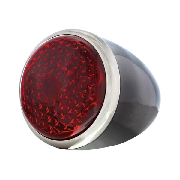 United Pacific® - Passenger Side Black/Red Euro Tail Light