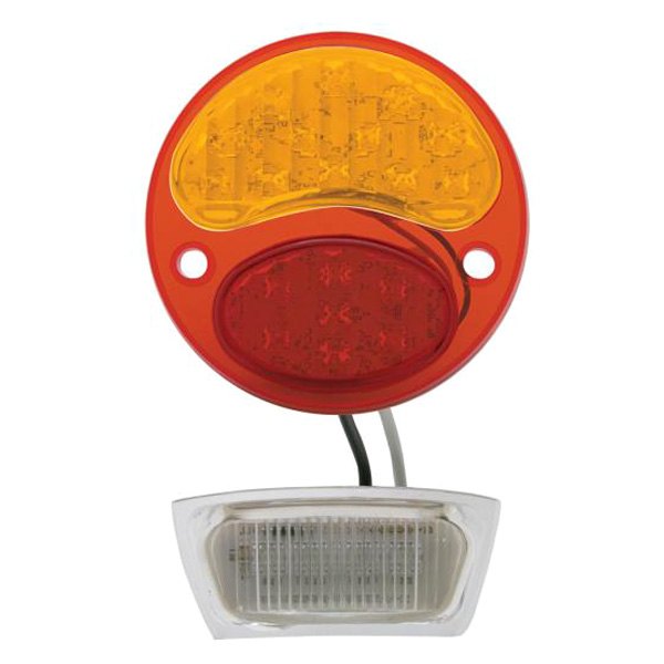United Pacific® - Driver Side Amber/Red LED Tail Light Upgrade Kit, Ford Model A
