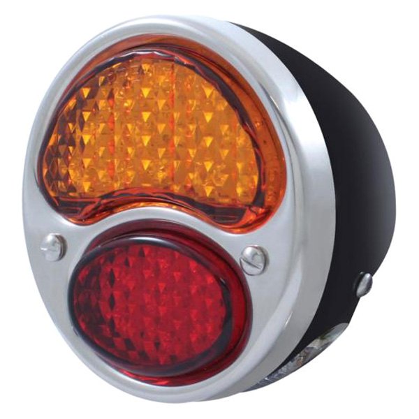 United Pacific® - Driver Side Black Red/Amber LED Tail Light, Ford Model A