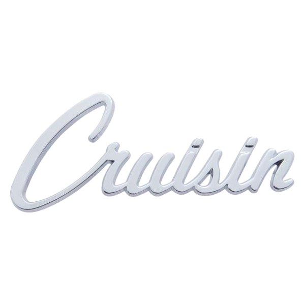 United Pacific® - "Cruisin" Chrome Die-Cast Emblem