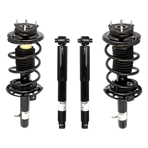 Unity Automotive® 4-11083-252020-001 - Front and Rear Shock Absorbers ...