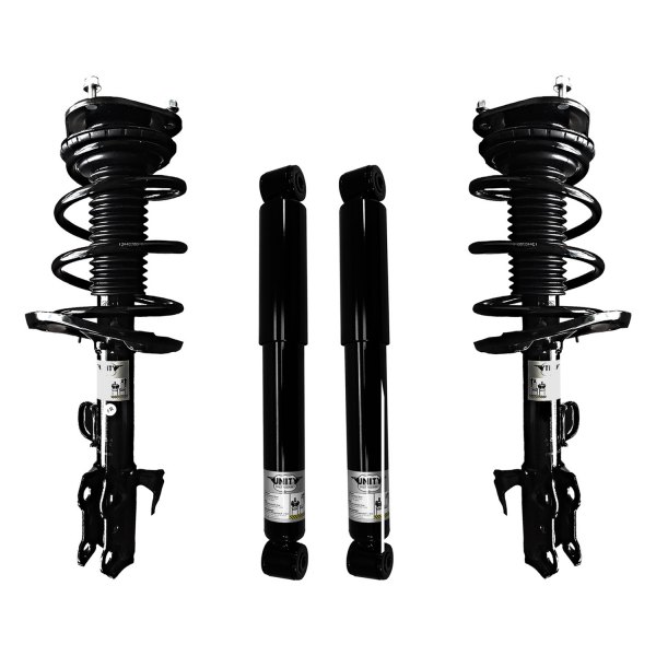 Unity Automotive® 4 11253 254060 001 Front And Rear Shock Absorbers