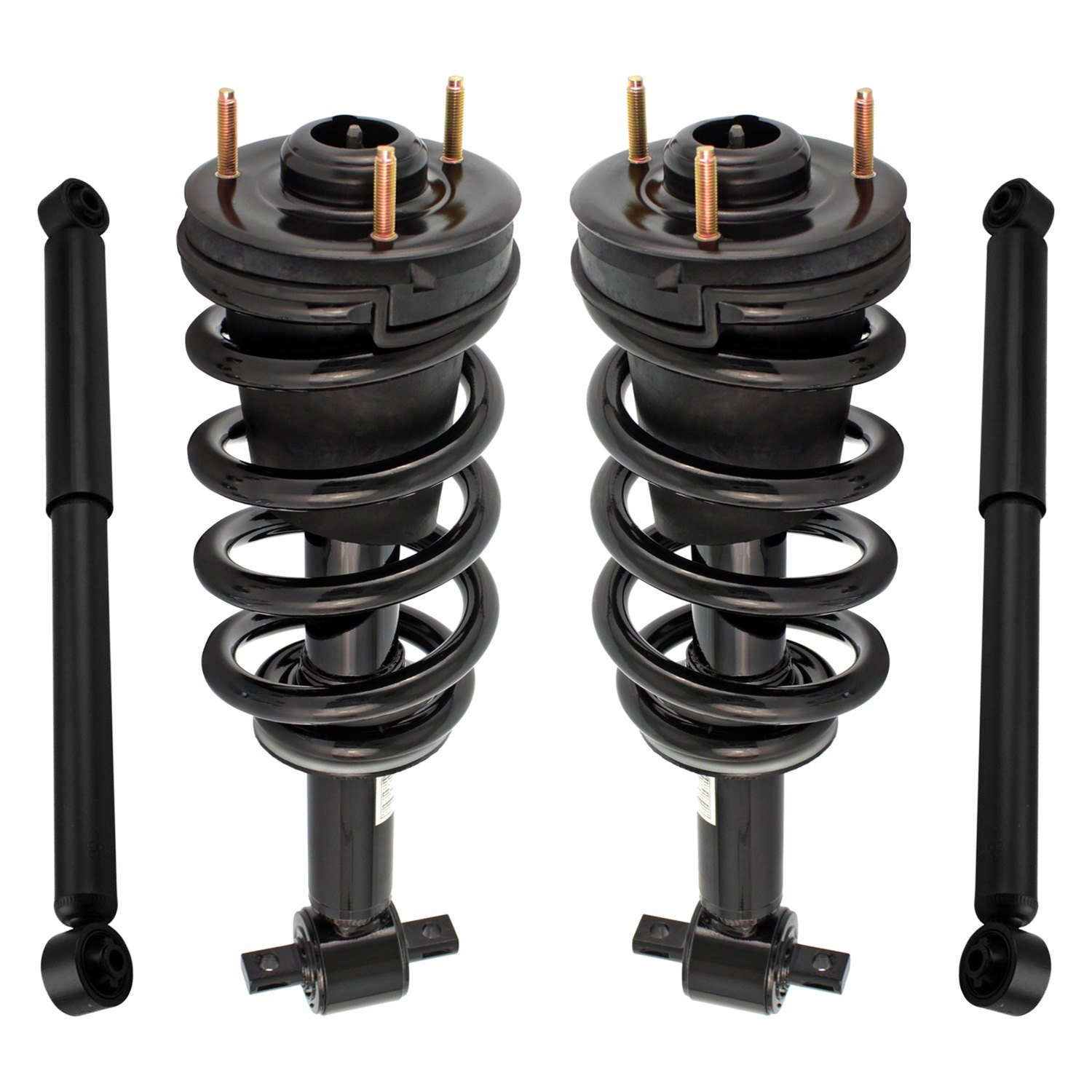 Unity Automotive® 4 11590 251400 001 Front And Rear Shock Absorbers