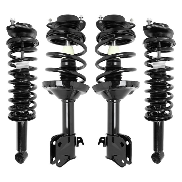 Unity Automotive® - Front and Rear Complete Strut Assembly Kit