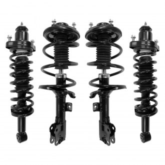 SCITOO Shocks Front Rear Gas Struts Shock Absorbers Fit for 2002 2003 2004 2005 Mitsubishi Lancer 341342 71379 333382 72141 Set of 4