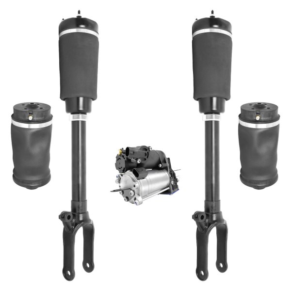 Unity Automotive® - Front and Rear Non-Electronic Air Suspension Kit