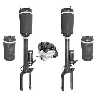 Unity Automotive® - Front and Rear Electronic Air Suspension Kit