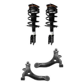 Unity Automotive® - Complete Strut Assembly and Control Arm Kit