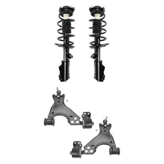 Unity Automotive® - Complete Strut Assembly and Control Arm Kit