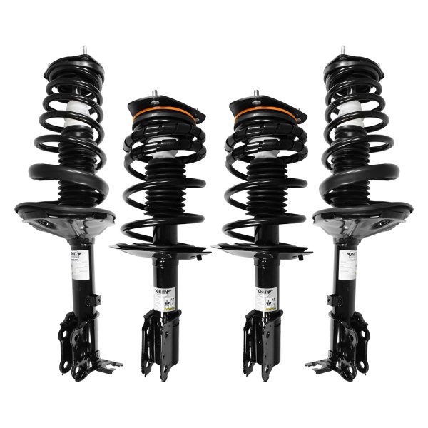 Unity Automotive® - Front and Rear Complete Strut Assembly Kit