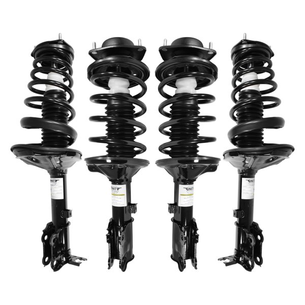 Unity Automotive® - Front and Rear Complete Strut Assembly Kit