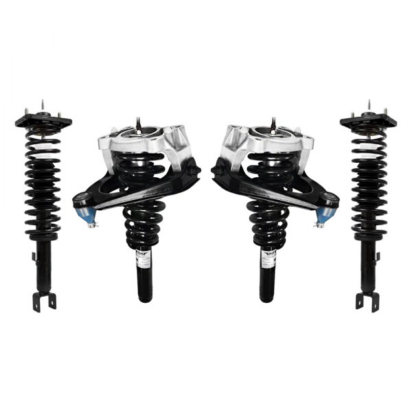 Unity Automotive® - Front and Rear Complete Strut Assembly Kit