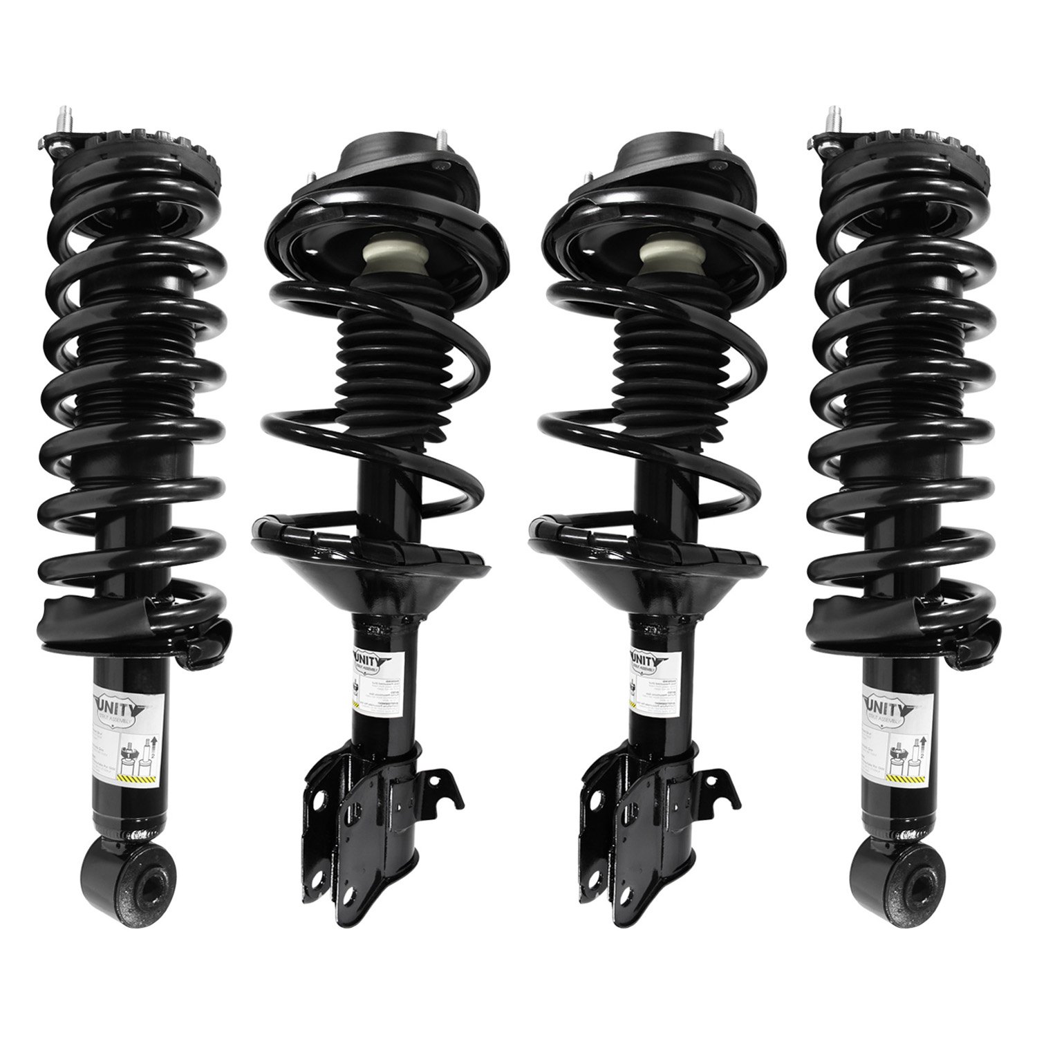 Unity Automotive® 4-11893-15850-001 - Front and Rear Complete Strut ...