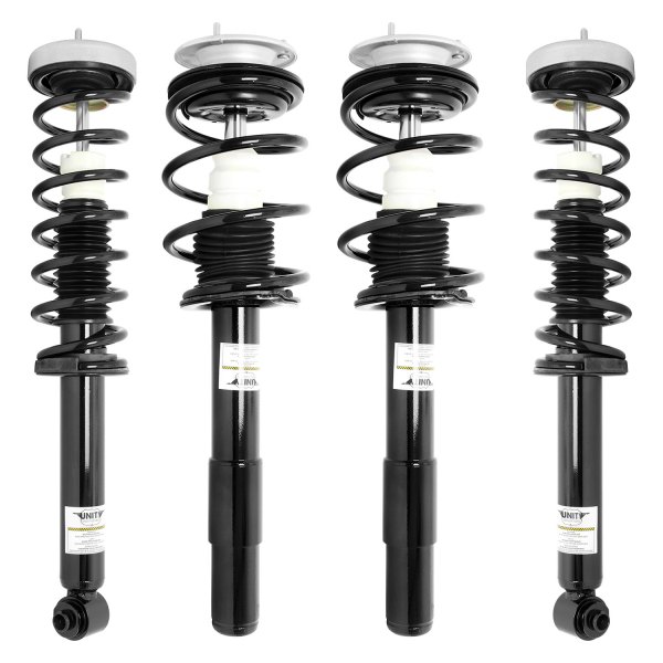 Unity Automotive® - Front and Rear Complete Strut Assembly Kit