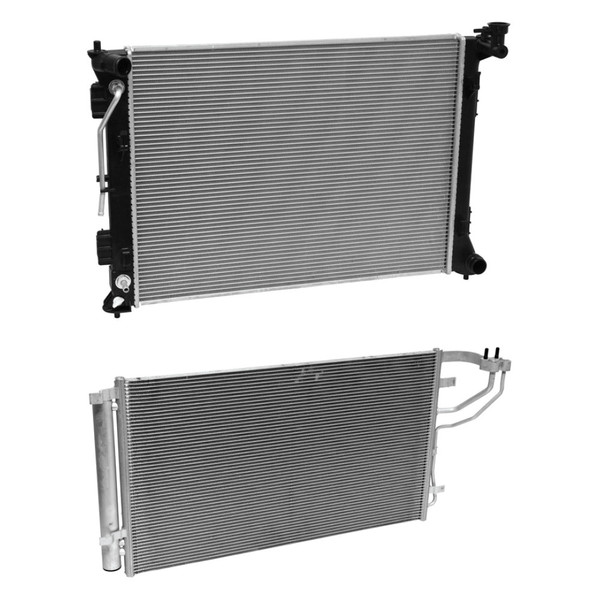 Universal Air Conditioner® BNDL-475587 - Radiator and Condenser Kit