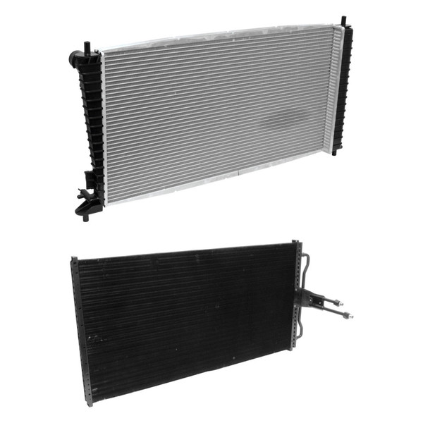 Universal Air Conditioner® BNDL-476099 - Radiator and Condenser Kit