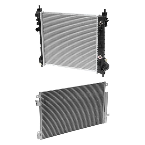 Universal Air Conditioner® BNDL-476302 - Radiator and Condenser Kit