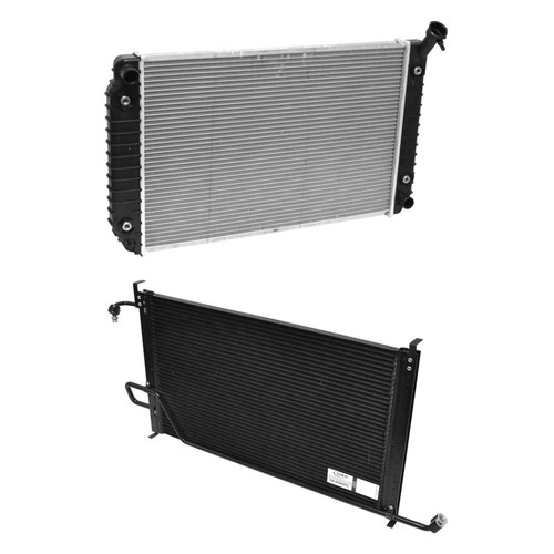 Universal Air Conditioner® BNDL-476539 - Radiator and Condenser Kit