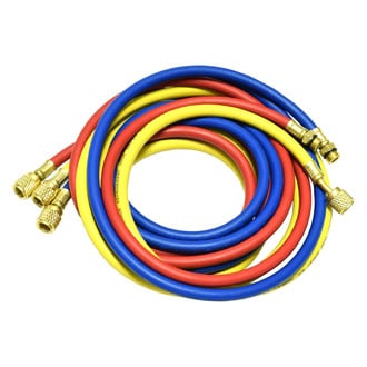 Universal Air Conditioner® - 3-piece 96" R-134a A/C Charging Hose Set with Male 14 mm x 1/2" Acme Fittings