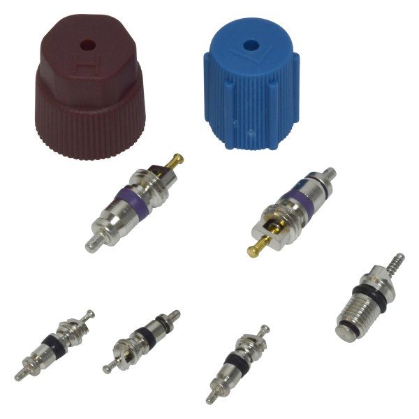 UAC® - A/C System Valve Core and Cap Kit