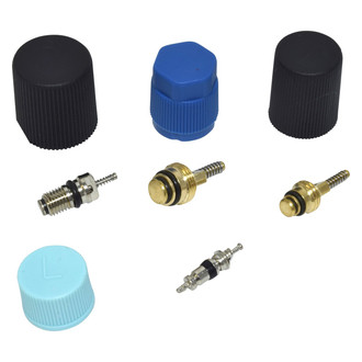UAC® - A/C System Valve Core and Cap Kit